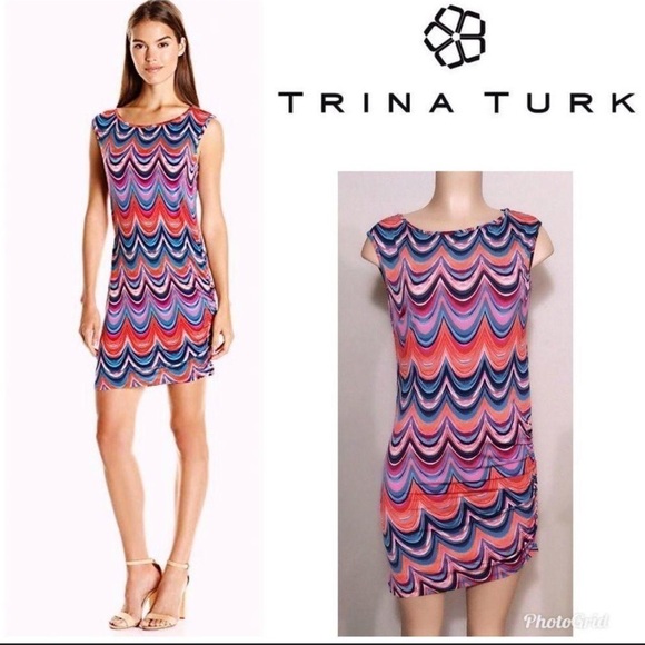 REVOLVE TRINA TURK Dream Dress in Multi - Picture 3 of 8